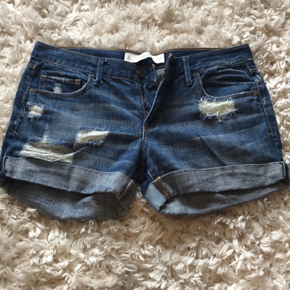 Abercrombie Jean Shorts